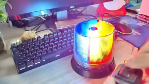 ไฟเตือนความปลอดภัยรถบรรทุก ไฟกระพริบแม่เหล็กสว่างพิเศษ ติดตั้งบนหลังคาสำหรับการขนส่งทางถนน ไฟเตือนการจราจรฉุกเฉิน