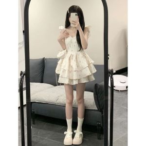 ชุดเดรสแขนกุดทรงเจ้าหญิง กระโปรงทรงเค้ก กระโปรงทรงพอง กระโปรงทรงเอ แขนกุด คอวี แขนกุด แขนกุด แขนกุด