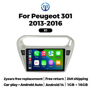 Android 2din Car Radio Stereo for Peugeot 301 Citroen Elysee Radio 2013-2018 Carplay Auto Multimedia Video Player GPS Navigation
