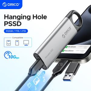 ORICO Genie 1000 MB/giây RGB cực xách tay SSD SSD ngoài 1TB USB 3.2 Gen2 Loại C pssd cho Iphone 15 Mac Windows