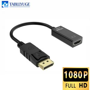 DP to HDMI Adapter 4K 60Hz DisplayPort to HDMI Converter Male to Female Video Cable for PC Laptop TV