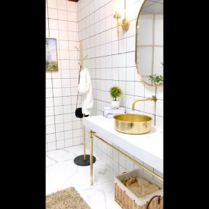 Oval Mirror Wall Mirror Vanity Mirror Bathroom Mirror Kaca Cermin Cermin Bilik Makeup Mirror