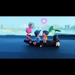 Hàng HOT mới về-Bảng số điện thoại đặt taplo Ô Tô cặp tình nhân gắn lá sen bình an- Hoàng Đông Shop