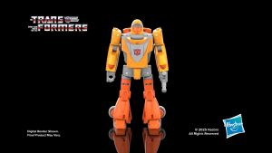 Transformers Toys Retro G1-Inspired Autobot Wheelie 4.5" Action Figure Robot Toys for 8+