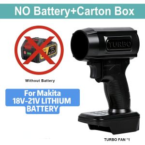 Fulguris Brushless Electric Turbo Blowers Jet Fan 200M/S Handheld Leaf Blower Dust Blowing for Makita 18V-21V Battery Pins