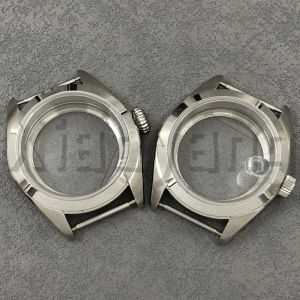 Vỏ Đồng Hồ Thép Không Gỉ Cao Cấp 38mm Với Kính Sapphire Viền Mặt Kính Được Đánh Bóng Chống Nước Tương Thích Với Bộ Máy NH34/NH35/ETA2824 PT5000