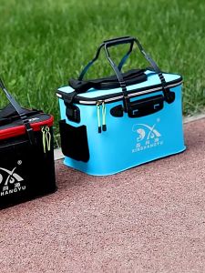 Fishing Bucket Kotak Pancing Foldable Fishing Box Pancing Murah Fishing Bag Waterproof Fishing EVA Bag Fish Bucket