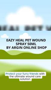 EAZY HEAL PET WOUND SPRAY Antibacterial Spray Solution 50ml