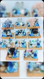 Kotak hantaran segi 4 Minimalis kotak hantaran seserahan hantaran kayu Harga Satuan Kotak Hantaran Kayu