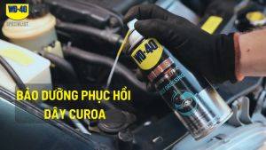 Chai Xịt Bảo Dưỡng Dây Curoa WD 40 Belt Dressing Chính Hãng Phục Hồi Dây Đai Cao Su Xe 360ml