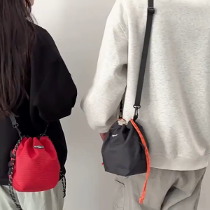 Man Sling Fashion Shoulder Bag Lightweight Nylon Crossbody Bag