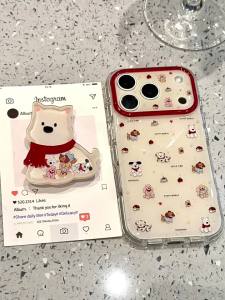 Ốp Lưng iPhone Hình Thú Đáng Yêu có Chân Đứng