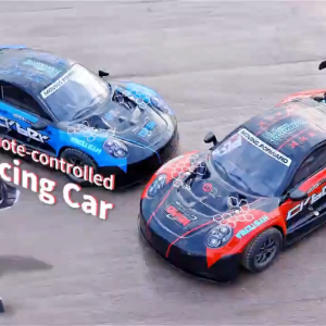 RC Ukuran Besar Porche Sports Car 1/8 JUMBO Size Remot 2.4Gh Jarak 50 meter Auto Light Extreme Challenger BLACK CELL Certified Battery