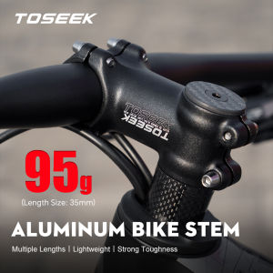 TOSEEK Ultralight Bicycle Handlebar Stem 7 Degree 35 Degree Mtb Stem 35mm 45mm Power Mtb 31.8mm Aluminum Spare Parts For Bicycle