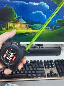 Thước dây huỳnh quang  bằng thép chất lượng cao  Thước Cuộn Thép  Thước Kéo  Thước Rút Bằng Thép Carbon Nhìn trong bóng tố  Fluorescent tape measure