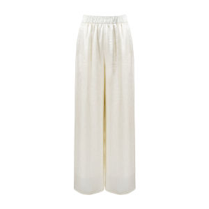 Relaxed Comfort High-Waisted Straight Legged Rayon Pants