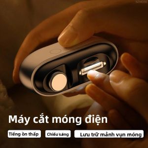 Máy Cắt Móng Điện 3 Trong 1 Sạc USB - Máy Mài Móng Tự Động Với Thân Nhựa Và Mẫu 2026