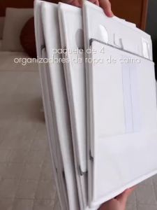 Creative Bed Sheet Storage Box Clothing Fabric Sheet 4-piece Organizer Wardrobe Blanket Quilt Cover Non-woven Storage Box