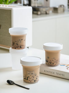 Leak-Proof Sweet Soup Packaging Box 500ML