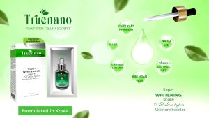 Serum HA Dưỡng Trắng Da Truenano 30ml (Dược Mỹ Phẩm Thuần Chay)