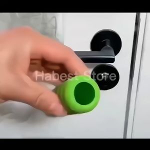 Home Decor lastic Door Handle Foam Cover EVA Gree Coffee Door Knob Cover Practical Static-free Baby Safety Protective