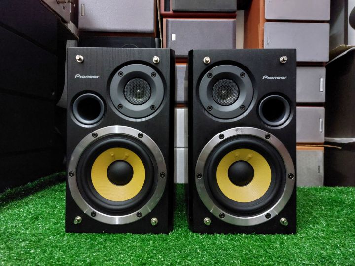 Pioneerスピーカー S-RS77-L パイオニアブックシェルフR 防磁設計 Pioneer スピーカー S-RS77-LR