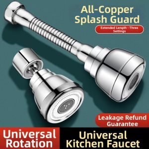 Anti-splash Swivel Pressurized Faucet Extender