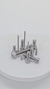 M1.4 M1.6 M2 M2.5 M3 M4 M5 M6 M8 M10 Hex Socket Head Cap Screws DIN912 Standard 304 Stainless Steel 5-100 Pcs Per Pack