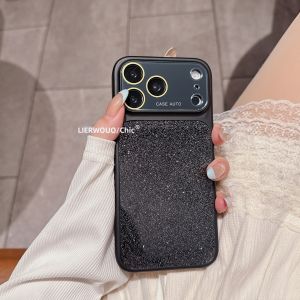 LIANGWU | Full Camera Protective Glitter Clear Window iPhone Case