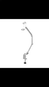 Aluminum Alloy Folding 360° Rotation Lazy StandAdjustable Boom Arm Stand For 4.7-12.9 Inch DeviceUniversal Phone Tablet Holder