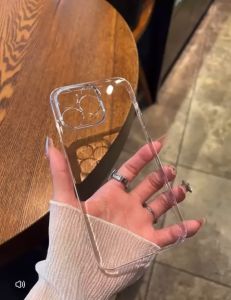 Clear Case 2.0mm Soft Case Bening 16 Promax 16e 15 Pro 15 14 Plus 14 13 Pro 13 12 Mini 12 11 Pro 11 Soft Casing Clear + Protector Camera