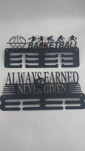 Medal Hanger Sturdy Metal Easy to Install Medal Holder for Sports Medals Sports