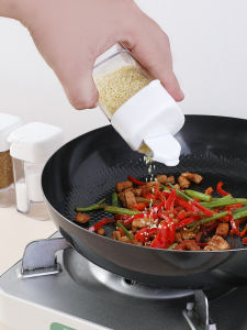 Hộp Đựng Gia Vị Nhựa LEC Hộp Đựng Bột Tiêu Dùng Tại Nhà Hộp Đựng Gia Vị Dùng Trong Nhà Bếp Hộp Đựng Gia Vị Kiểu Nhật Bản