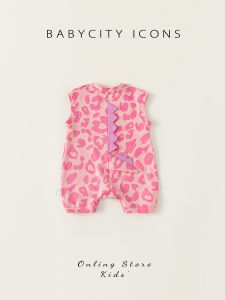 น่ารัก น้ำหนักเบา แขนกุด เด็กทารก Romper ฤดูร้อน เสื้อผ้าเด็กแรกเกิด เด็กทารก Bib ชุดเอี๊ยม ระบายอากาศได้ดี ผ้าฝ้าย ผ้าถัก เด็กทารก เด็กผู้หญิง ชุด