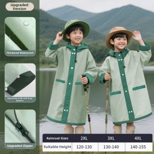 RAINCATO | Childrens Portable Waterproof Raincoat for School