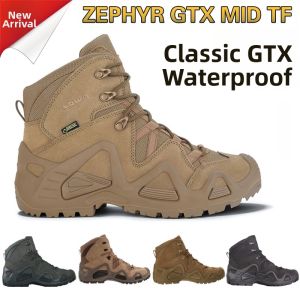 Waterproof Breathable Tactical Mid Hiking Shoes