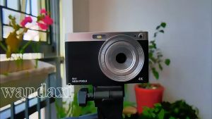 Kamera digital HD CCD kamera digital macaroon warna pemula pesta siswa kamera perjalanan retro portabel kecil abby