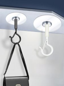 Strong Ceiling Mount Hooks Fan Bracket Top Fixed Wind Chime Heavy Duty Iron Hooks for Canopy Bed Clothes Storage Organizer