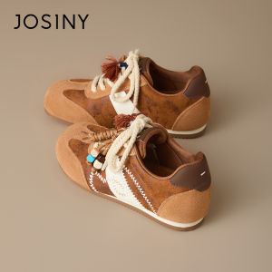 Josiny | Retro Training Style Leisure Shoes Amber Lustrous