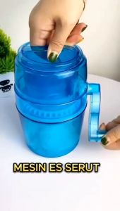 ALIA Alat Es Serut Mini Ice Crusher Parutan Es Batu Mini Praktis