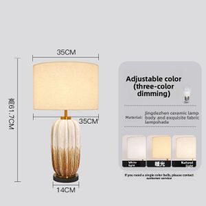 Abotu | Luxury Style Ceramic Desk Lamp