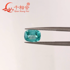Hình dạng đệm cổ 5x7mm tổng hợp Paraiba YAG đá lỏng lỏng Yttrium nhôm Garnet với bao gồm Phụ kiện DIY cho sản xuất trang sức