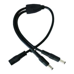 High-power DC Extension Cable Three-way Adapter