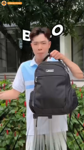 Balo Du Lịch Lớn Xbags Travel Đen XB 1002 - Balo Phượt Chống Nước Nhiều Ngăn Dung Tích Lớn Thiết Kế Thông Minh Nam Nữ