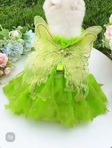 VÁY CÔNG CHÚA THÚ CƯNG CHÓ MÈO DỄ THƯƠNG