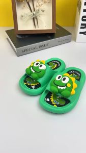 รองเท้าแตะเด็กผู้ชาย ผู้หญิง ลายนูน3มิติ น้องไดโน