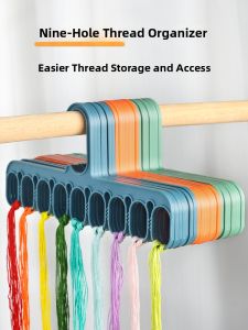 QINGPIN | Multifunctional Large Hole Numbered 9-hole Thread Hanging Board