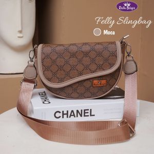 Felly Bag By Ratu biqis Tas selempang wanita bahan thickes