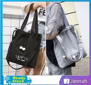 Jannah Beg Tangan Wanita Bahu Jinjing Silang (Grid Women Travel Office Shoulder Sling Shoulder Bag Dinner Handbag Tote ) 6P4
