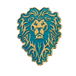ZRM แฟชั่นเกม World Of Warcraft Tribal โลโก้ Pins Alliance Horde WOW Badge เข็มกลัดสําหรับผู้หญิงผู้ชายของขวัญเพื่อนเครื่องประดับ